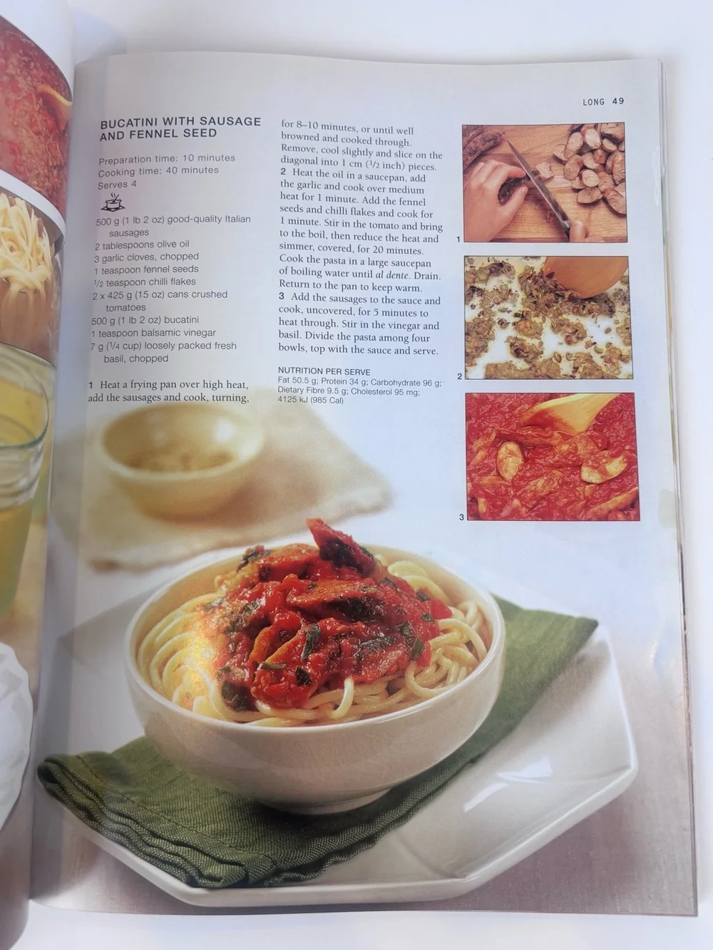 Pasta Recipes Cookbook – Confident Cooking (Bay Books)